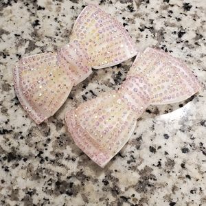 SEQUIN MULTI COLOR HAIR BOW